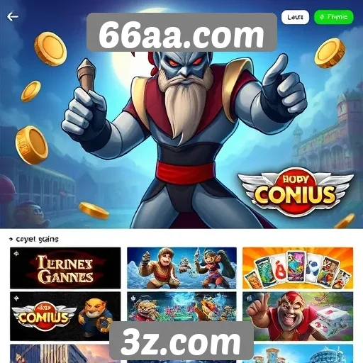 Análise da variedade de jogos no 66aa.com
