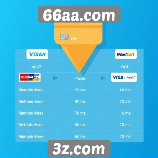 Comparativa de métodos de pagamento no 66aa.com